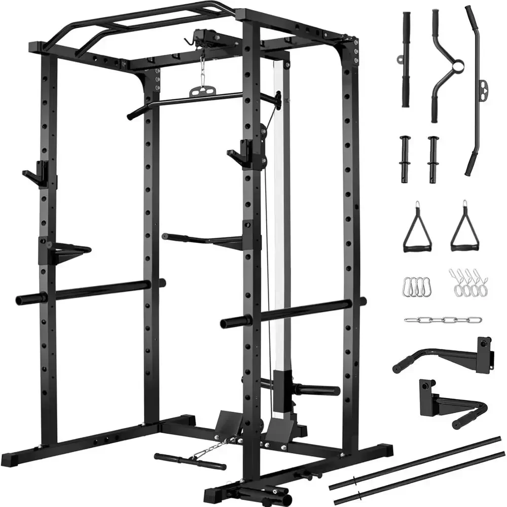 Lat Pulldown Cable - Stojak siłowy o udźwigu 907 kg