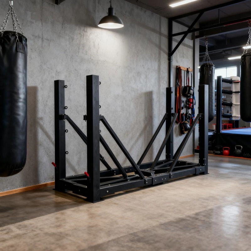 Home Gym Equipment Set - Składany ring bokserski do ćwiczeń, mały,