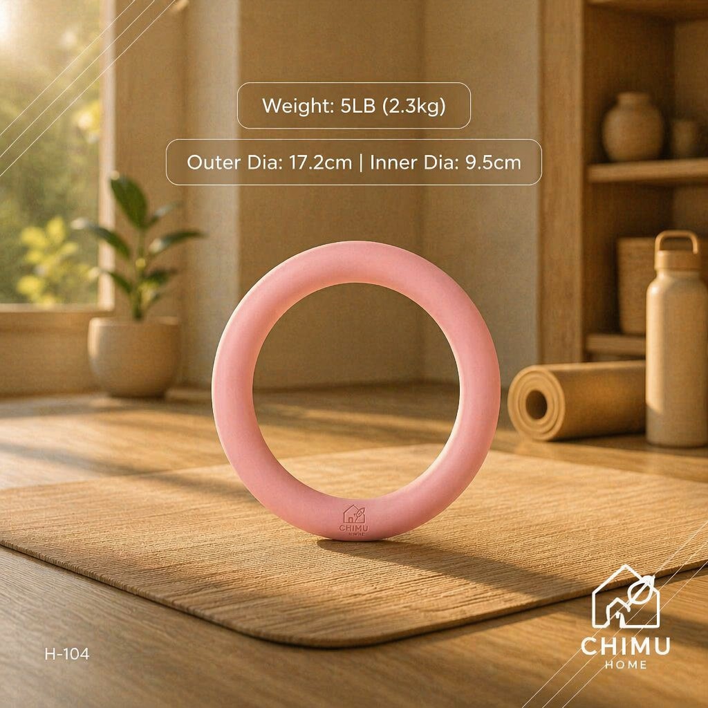 Home Gym Yoga - 【CHIMU HOME】 Silikonowy pierścień do jogi