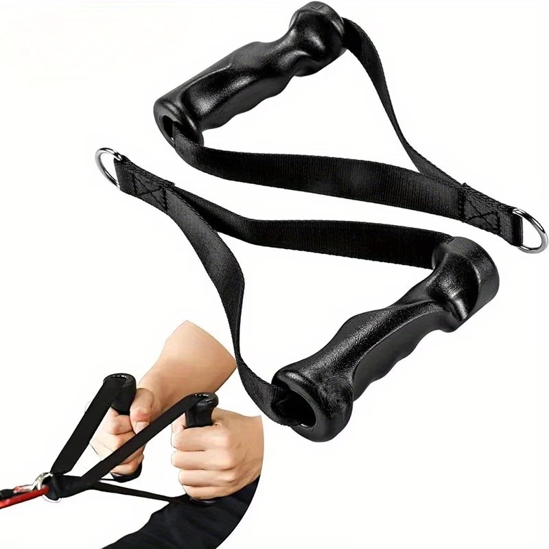 Lat Pulldown Cable - 1 Para Ergonomicznych Uchwytów do Ćwiczeń