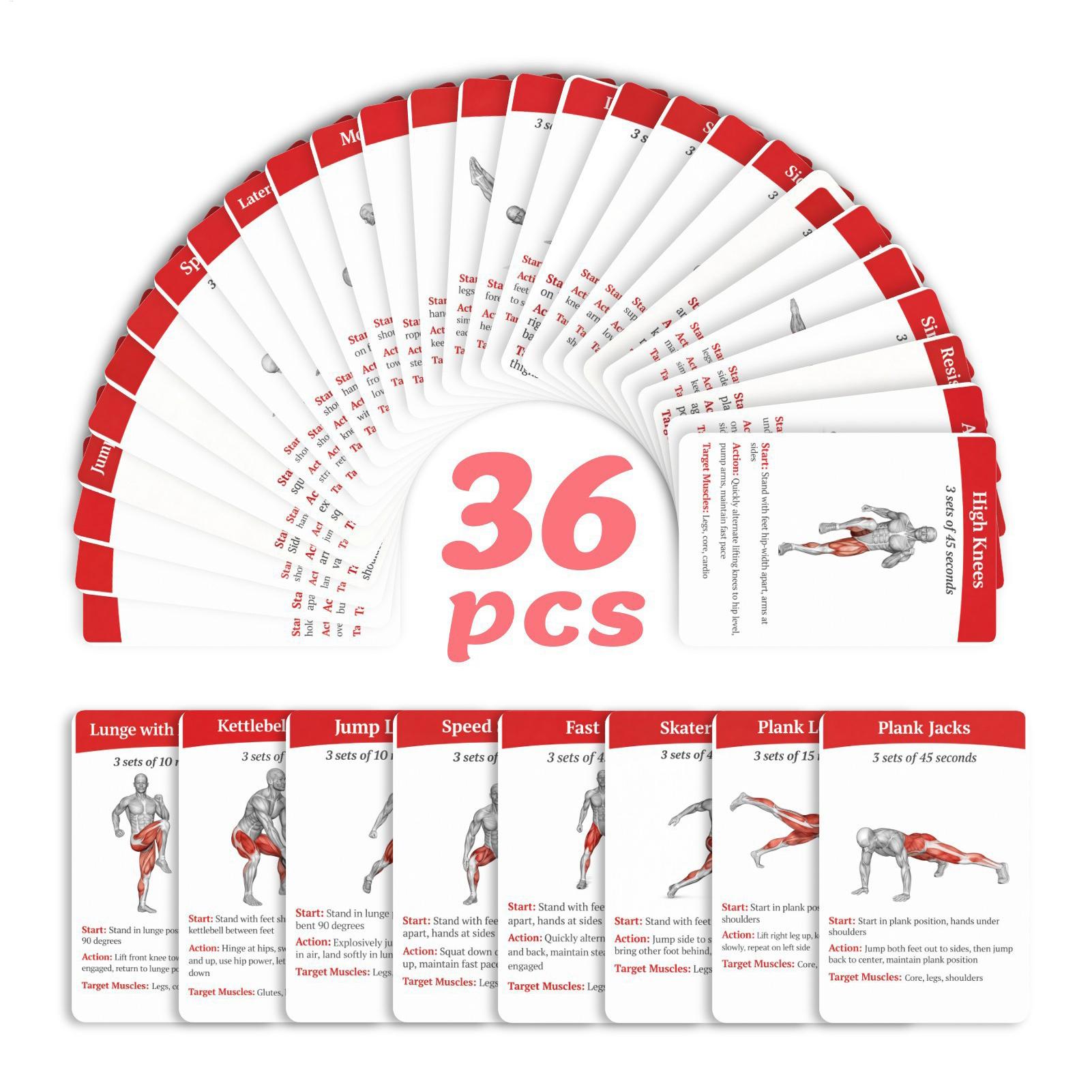 Karty Treningowe Zestaw Ćwicze – Home Gym Equipment Set recenzja i cena