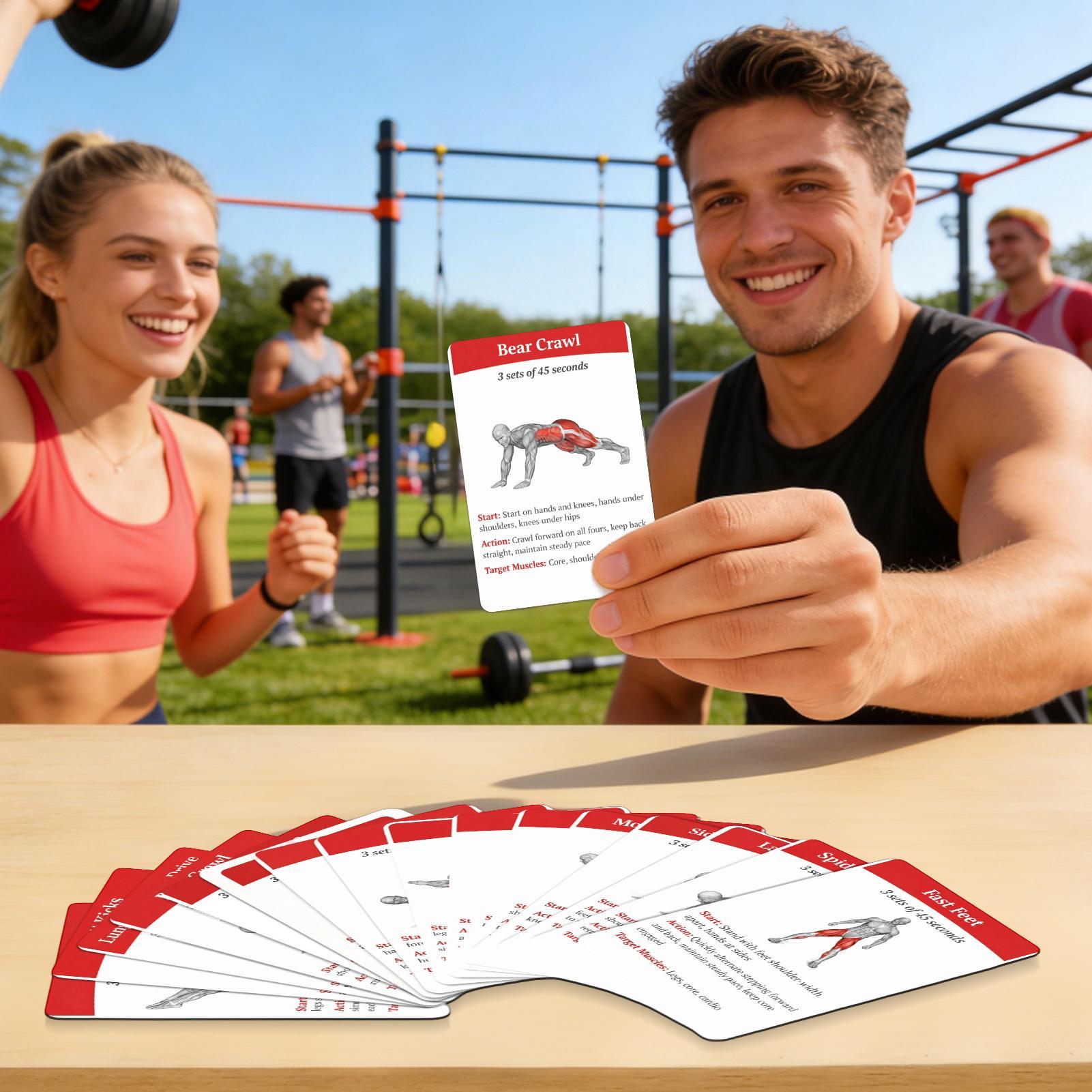 Karty Treningowe Zestaw Ćwicze – Home Gym Equipment Set recenzja i cena