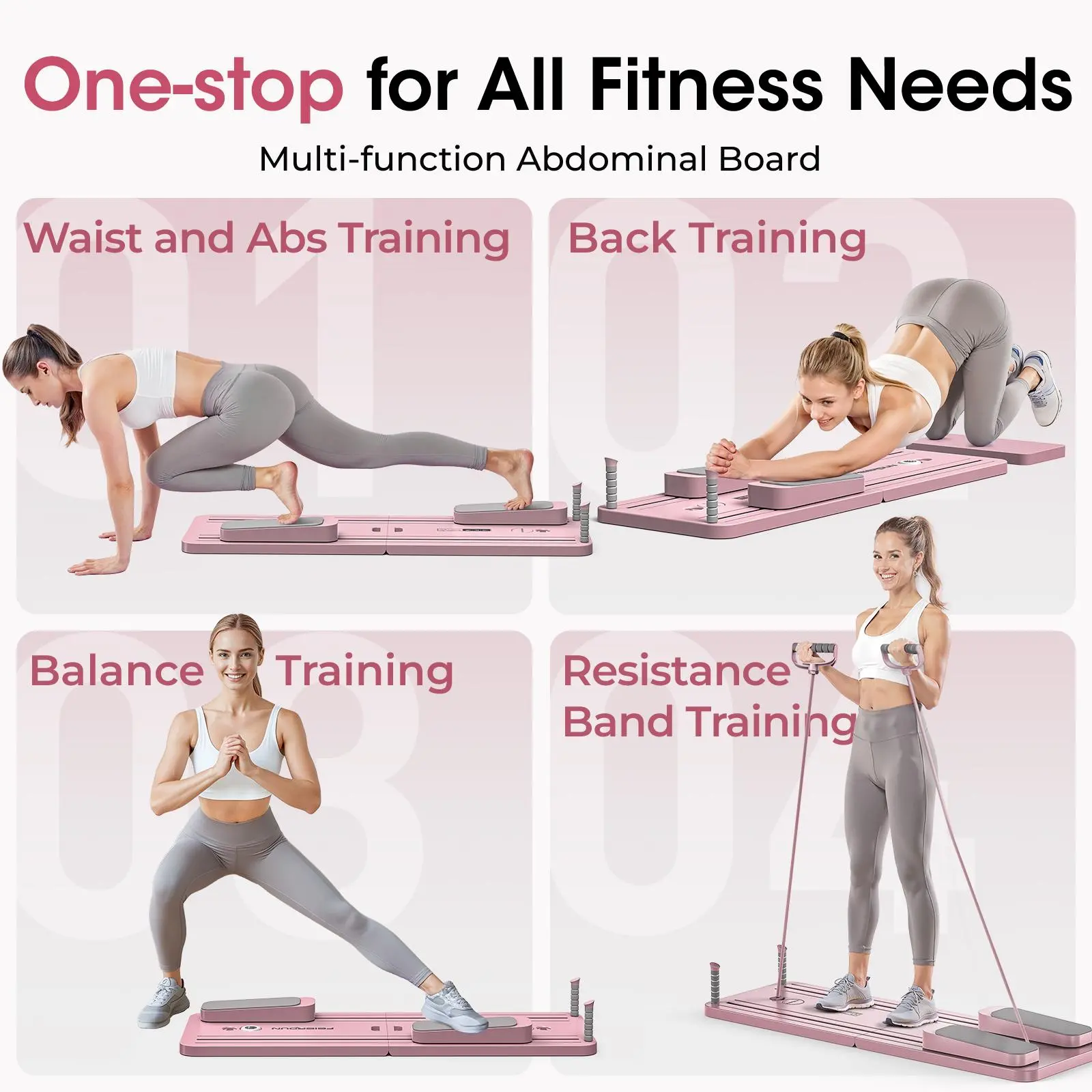 Składana deska do pilatesu, wi – Leg Home Gym Workout recenzja i cena