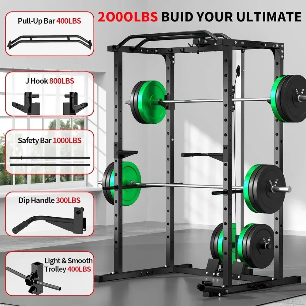 Stojak siłowy o udźwigu 907 kg – Lat Pulldown Cable recenzja i cena