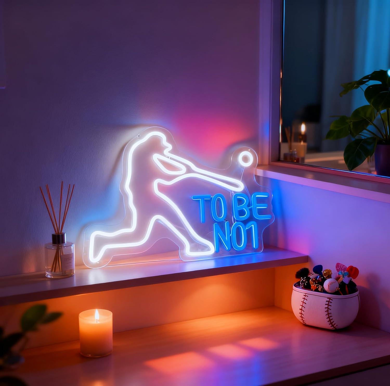 Neonowy znak LED USB z możliwo – Home Gym Neon Sign recenzja i cena