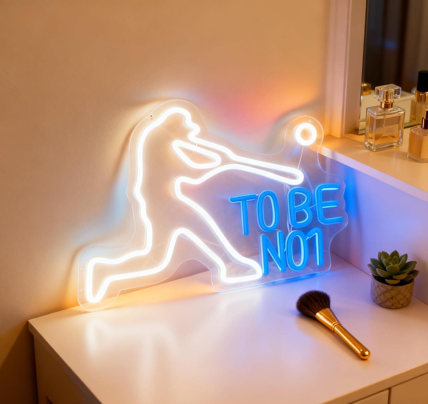 Neonowy znak LED USB z możliwo – Home Gym Neon Sign recenzja i cena