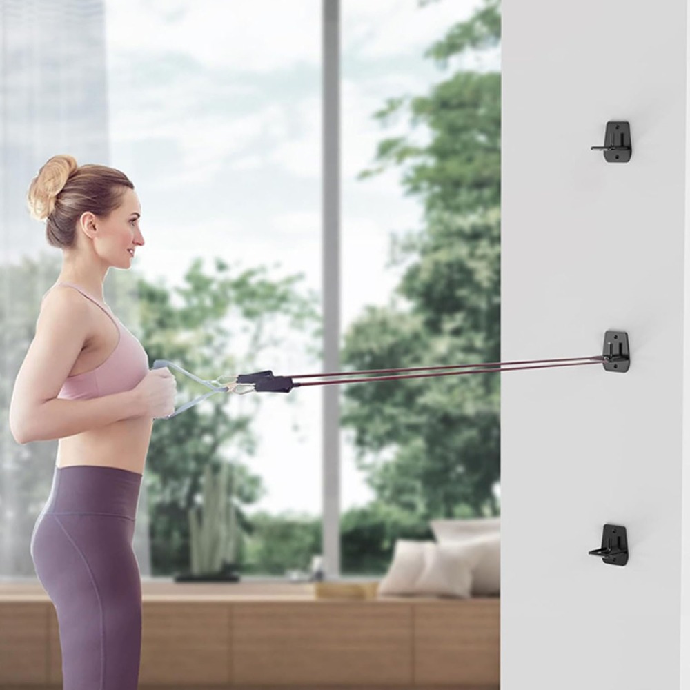 3 szt. czarnych uchwytów ścien – Home Gym Yoga recenzja i cena