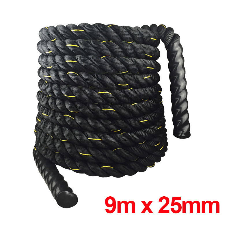 Lina do ćwiczeń fitness 9M/12M – Battle Rope Heavy recenzja i cena