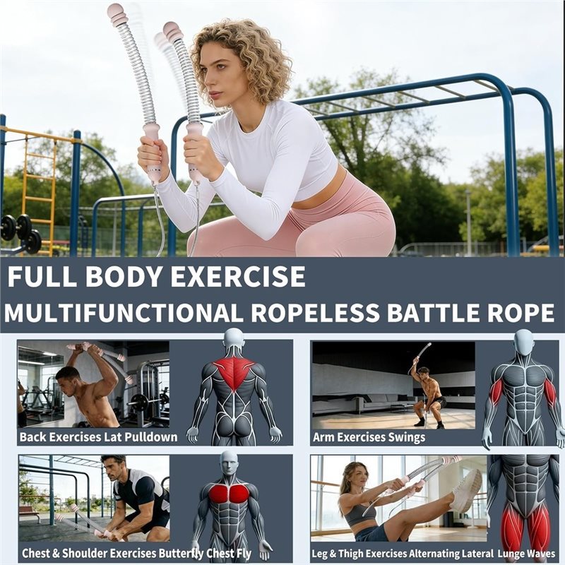 Sznurki do ćwiczeń Dropship-Ro – Battle Rope Heavy recenzja i cena