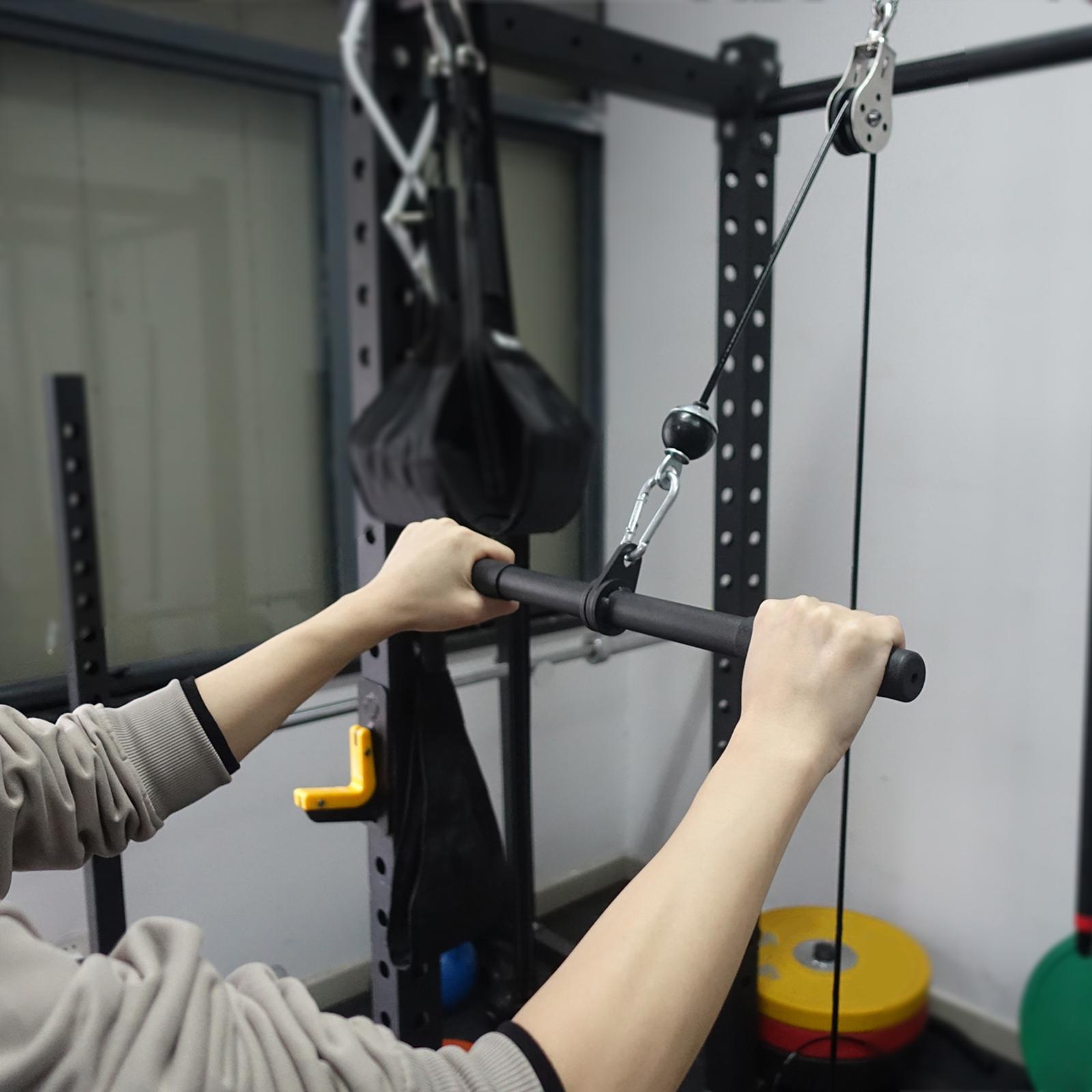 Obrotowy Prosty Drążek LAT Wys – Lat Pulldown Cable recenzja i cena