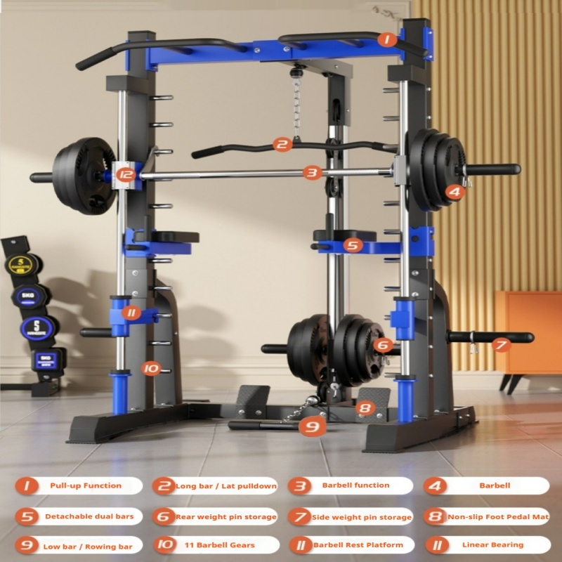 Wielofunkcyjny kompleksowy spr – Home Gym Equipment Set recenzja i cena