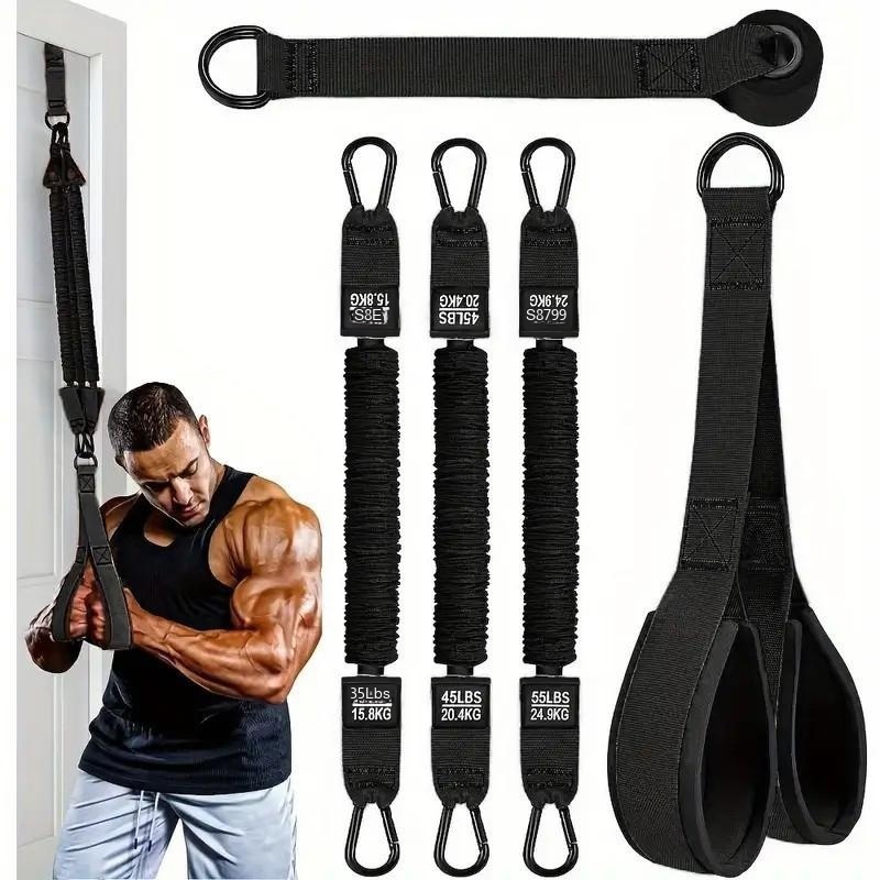 Zestaw taśm oporowych, lina do – Home Gym Equipment Set recenzja i cena