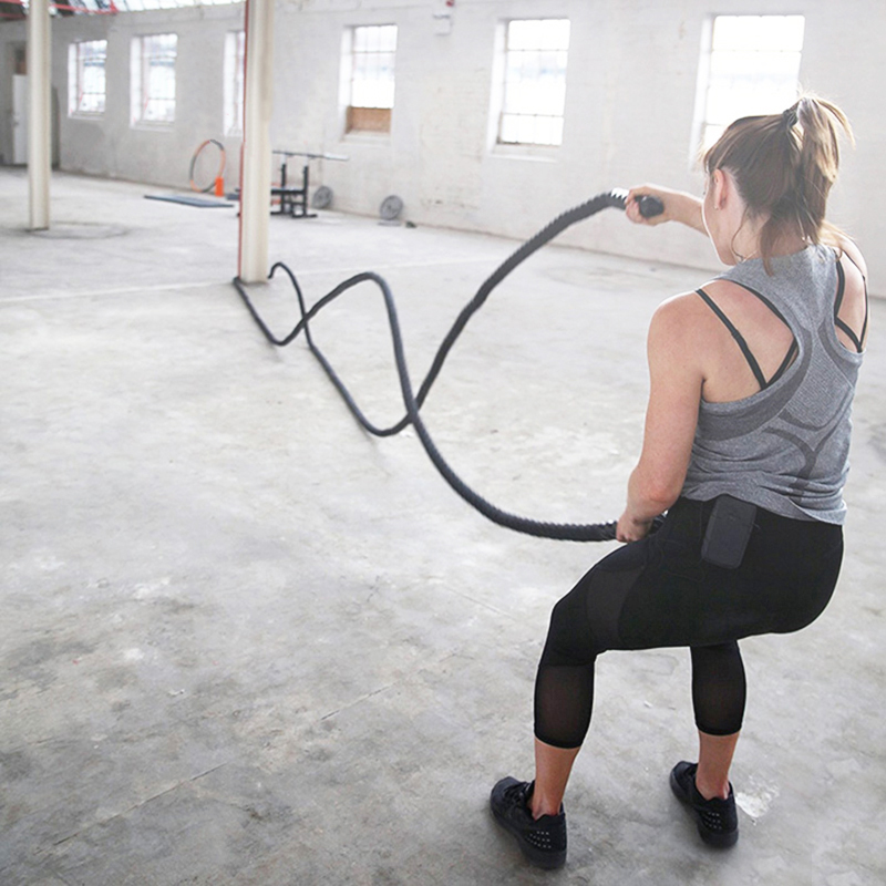 Lina do ćwiczeń fitness 9M/12M – Battle Rope Heavy recenzja i cena